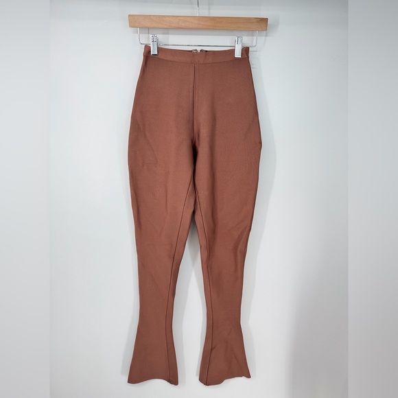 House of CB Fit And Flare Thick Knig High Rise Dress Pants - Picture 1 of 4